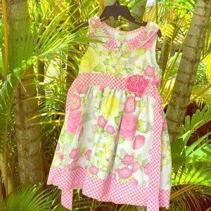Girls summer dress cotton comfortable